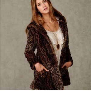 Free People faux Fur Coat